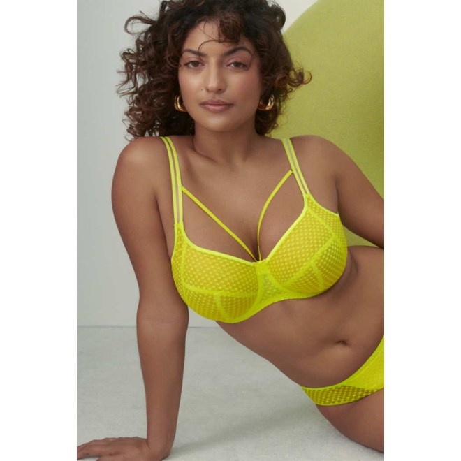 FULL CUP BRA C-H CUP GLASS BEACH SUNCOAST PRIMA DONNA TWIST